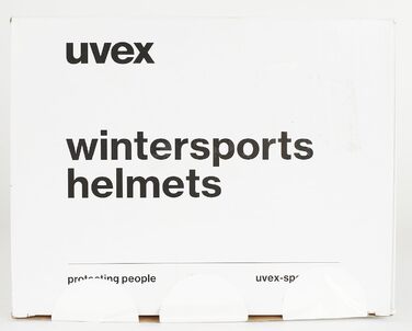 Лижний шолом Uvex Wanted Visor з візором, матовий синьо-чорний, розмір 58-61