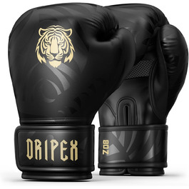 Боксерські рукавички Dripex з PU шкіри для боксу, ММА, муай-тай, кікбоксингу. Розміри 8, 10, 12, 14, 16 oz. Для чоловіків, жінок, підлітків.