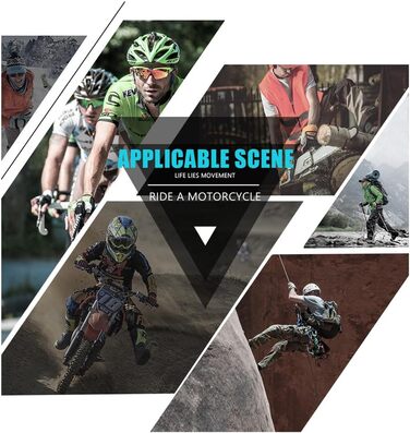 Мотошолом Motocross UIGJIOG для катання на мотоциклі, гірському велосипеді, ATV, BMX, Downhill, Offroad, Enduro. Дитячий мотошолом для мотоцикла, гірського велосипеда. Білий, розмір S (52~53 см)