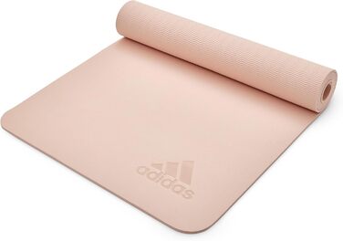 Преміум йога-мат adidas 5 мм – товстий, без ПВХ, нековзкий килимок для йоги та пілатесу, підвищений комфорт, довговічність, зберігає форму
