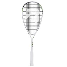 Сквош ракетка BatZoom для початківців – легка та довговічна тренувальна ракетка для дорослих та підлітків, попередньо натягнута з комфортною ручкою та демпфером - у комплекті сумка білого кольору