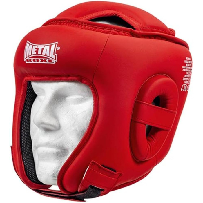 Боксерський шолом для змагань Metal Boxe MB470, металевий захист