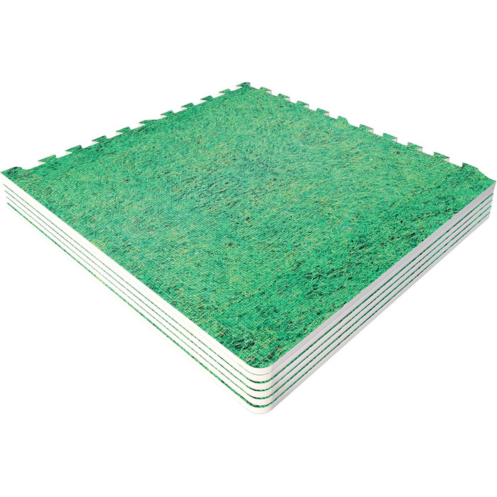 GORILLA SPORTS захисні EVA килимки 60x60x1,2 см, набір 6 шт, антиковзкі, для фітнесу, підлоги, тренажерного залу, басейну