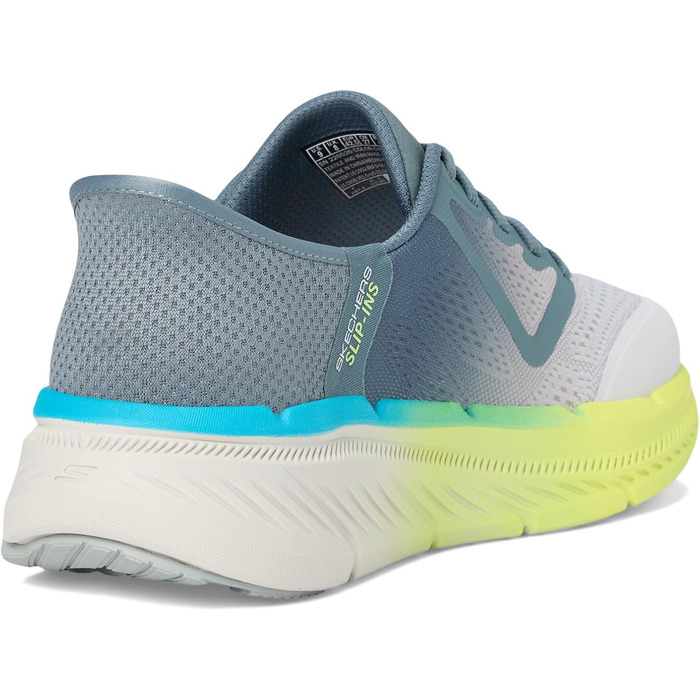 Чоловічі сліпони Skechers Max Cushioning Premier 2.0 Ascendant II (43 EU, сірий, багатокольоровий)