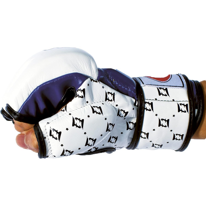 Рукавички для ММА Fairtex FGV17 Super Sparring Grappling XL, білі/чорні