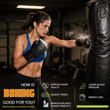 Боксерські рукавички Dripex з PU шкіри, 8-16 oz, для чоловіків, жінок, молоді, MMA, муай-тай, кікбоксинг