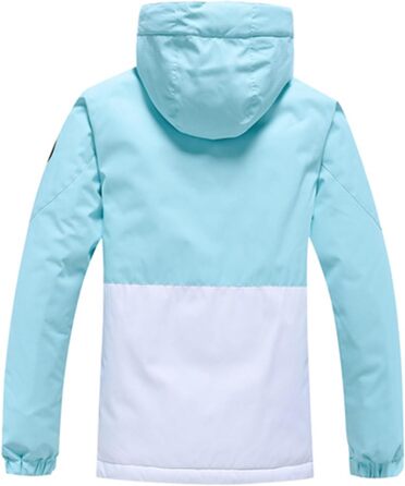 Жіночий гірськолижний костюм HOTIAN 2 в 1: куртка та штани. Водонепроникний, вітронепроникний, теплий. Ідеально для катання на лижах та сноуборді. Колір: BU+BK (синій+чорний)