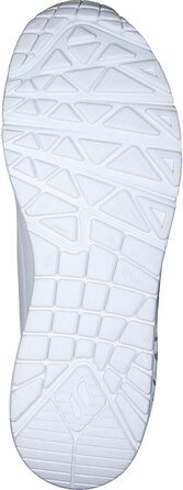 Кросівки жіночі Skechers UNO-Bright Air білі з серцем, 38 EU, Duraleather