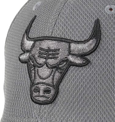 Кепка New Era Chicago Bulls 39thirty Stretch NBA - Сіра (L-XL)