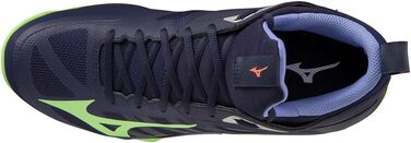 Волейбольне взуття Mizuno Unisex Wellenmaße (39 EU, Eveblue Techgreen Iolite)