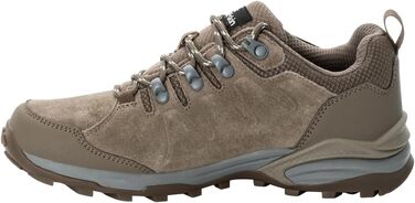 Жіночі трекінгові черевики Jack Wolfskin Refugio Texapore Low (35.5 EU, Chestnut)