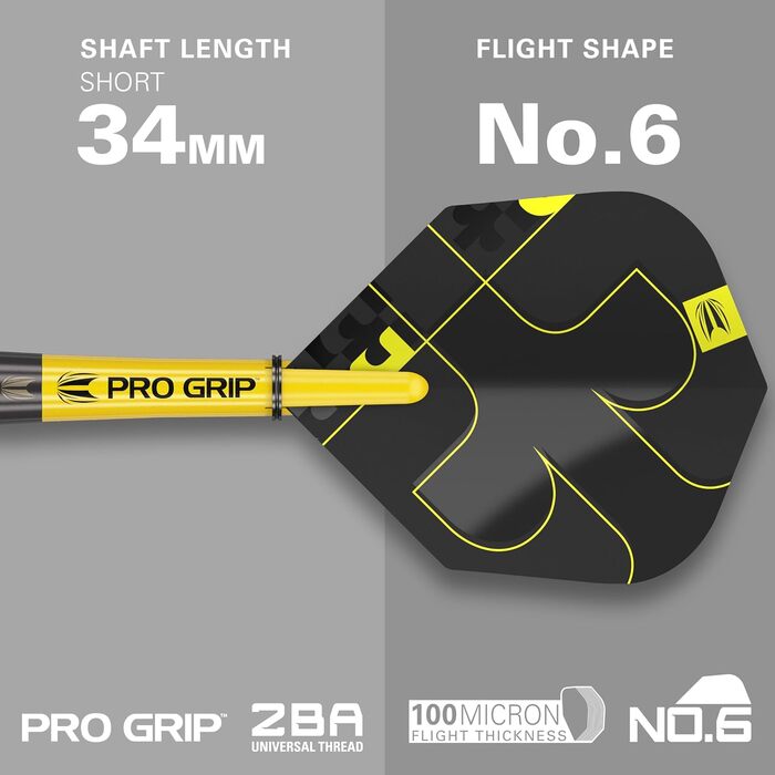 Дротики Target Darts Bolide Void 90% вольфраму з сталевим наконечником Swiss Point, набір для дартсу