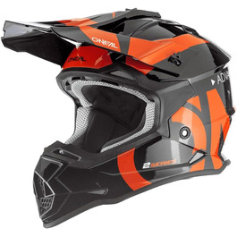 Шолом ONeal 2SRS Youth Slick Black/Orange для дітей