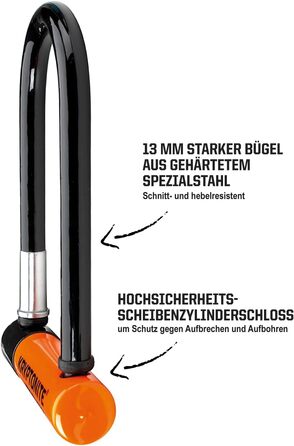 Замок велосипедний Kryptonite Evolution Mini-5, рівень захисту 7/10, з кріпленням, 3 ключі