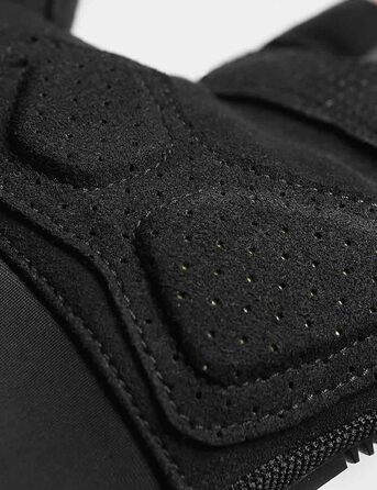 Велосипедні рукавички Inbike напівпальцеві літні, дихаючі з TPR накладками на пальці та Eva Pad, нековзкі, MTB рукавички для чоловіків та жінок MH020 L, чорний/зелений