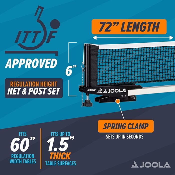 Сітка для настільного тенісу Joola Spring 152 см