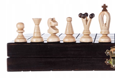 Набір 3-в-1: Шахи, Нарди, Триктрак (35 см) Chesscheck