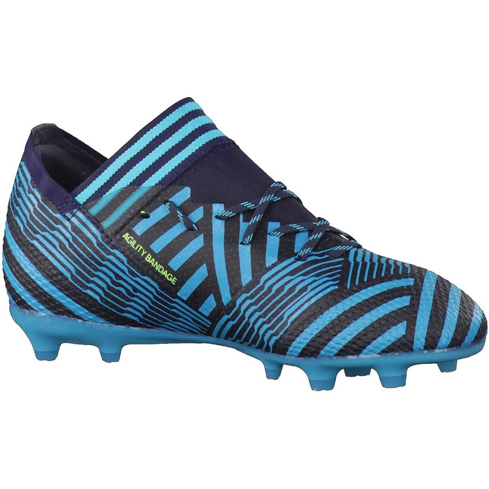 Жіночі футбольні бутси Adidas Nemeziz 17.1 FG, біло-блакитний, 38 EU