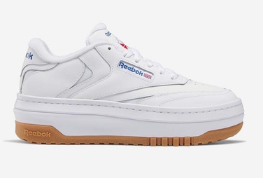 Кросівки Reebok білі шкіряні, низькі, на шнурівці, розмір 37