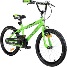 Дитяче велосипед Actionbikes Zombie 20 дюймів: V-Brake гальма, захист від бруду, для дітей 2-9 років