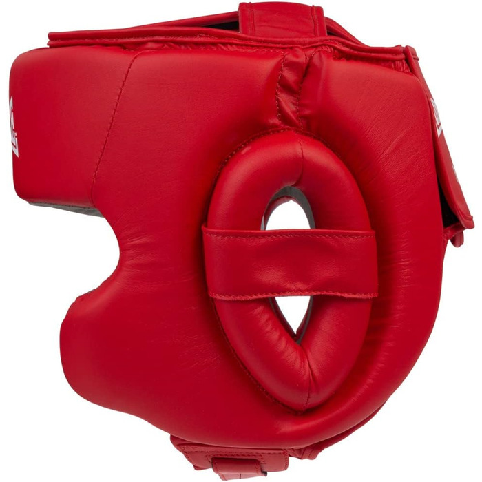 Боксерський шолом Lonsdale Stanford S/M червоно-білий, унісекс