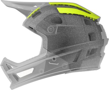 Інтегральний шолом IXS Xult Dh для MTB, E-Bike, BMX, синій, розмір L