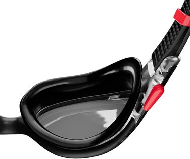 Унісекс окуляри для плавання Speedo Biofuse 2.0, дзеркальні, чорні, універсальний розмір