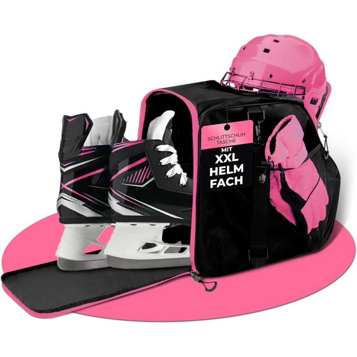 Чохол для роликів та ковзанів STYNGARD Ottawa - міцний матеріал, чорно-рожевий