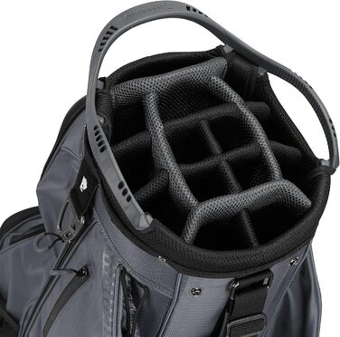 Сумка для гольфу TaylorMade Pro Stand & Cart Bag Charcoal (Чорний)