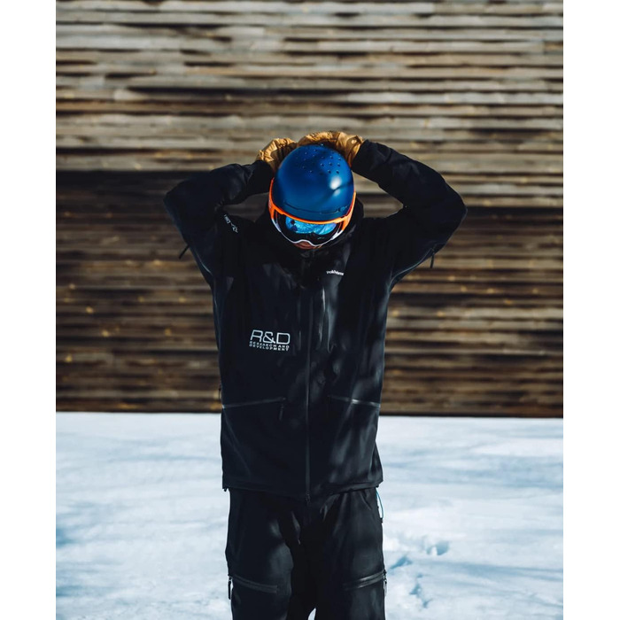 Сноубордичний і лижний шолом POC Meninx Lead Blue Matt XS-S, легкий, добре вентильований, ABS корпус, EPP та EPS підкладка, оптимальний захист для катання та фрірайду