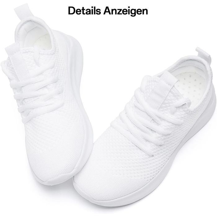 Чоловічі кросівки для спорту, тенісу, ходьби та бігу. Модельні, легкі, дихаючі фітнес-кросівки для залу та джогінгу, розмір 43 EU, білі