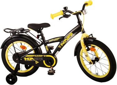 Дитячий велосипед Volare Thombike 16 дюймів для хлопчиків, чорний-жовтий