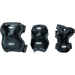 Захисний комплект Roces Super 3-Pack, розмір M, чорний
