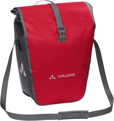 Велосумка VAUDE Aqua Back 24 л, водонепроникна, червона, для заднього багажника, легке кріплення, Німеччина