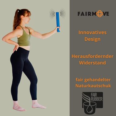Гнучкий тренувальний стрижень FAIR MOVE Flexstab для рук і пальців, зелений – тренажер для фізіотерапії, розвитку хвату та зміцнення передпліччя