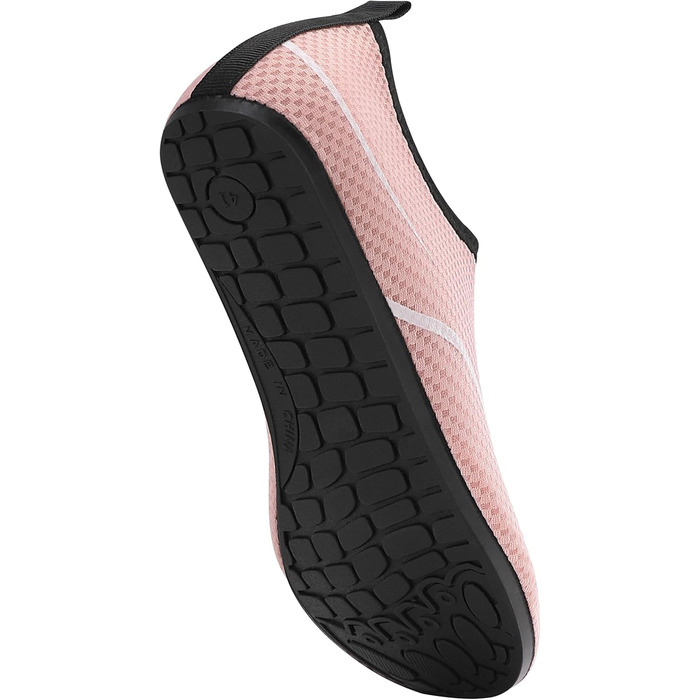 Чоботи для плавання унісекс: легкі, швидковисихаючі, для пляжу, басейну, серфінгу, йоги (43 EU, рожевий)