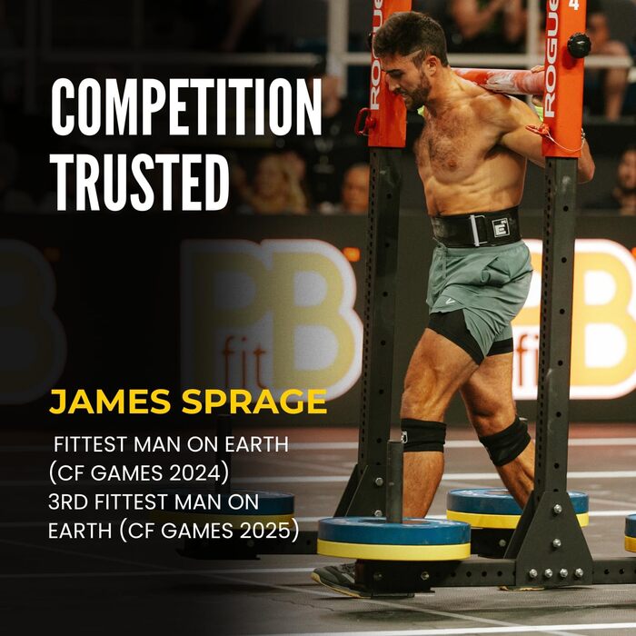 Пояс для важкої атлетики Eleent 26 - регульований, високоякісний для CrossFit, пауерліфтингу та олімпійських видів спорту (Extra Small, жовтий)