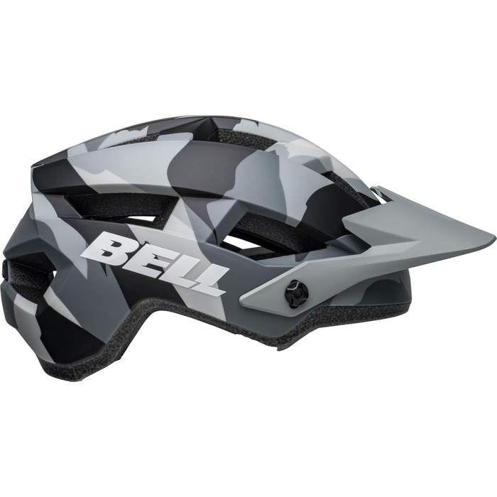 Велошолом Bell Spark 2 MIPS для MTB, матовий сірий-камуфляж, універсальний розмір S/M (50-57 см)