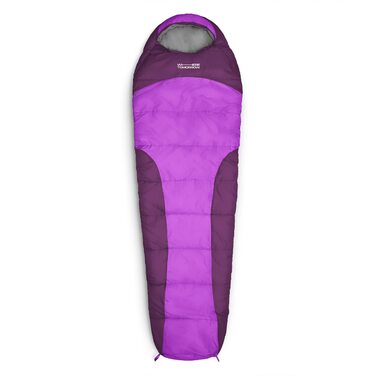 Спальний мішок Where Tomorrow Mumienschlafsack Violett 230x80 см - фіолетовий, для кемпінгу, теплий