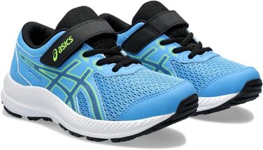 Дитячі кросівки для школи ASICS Contend 8 - чорний Waterscape (27 EU)