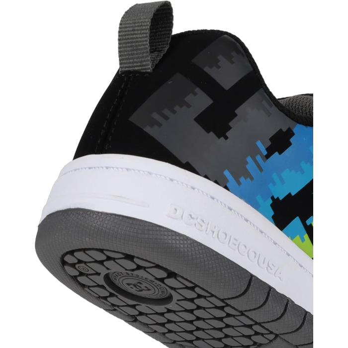 DC Shoes Court Graffik - Скейтбординг черевики для хлопчиків (30.5 EU, Black Multi White)