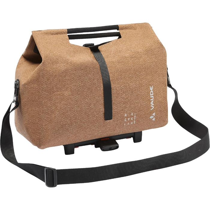 Сумка на багажник VAUDE ReCycle Shopper Uniklip, універсальна, Umbra, еко-матеріал