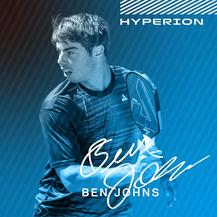 Ракетка для піклболу JOOLA Ben Johns Hyperion CFS 16 Crisp Blue — сертифікована USAPA для турнірів