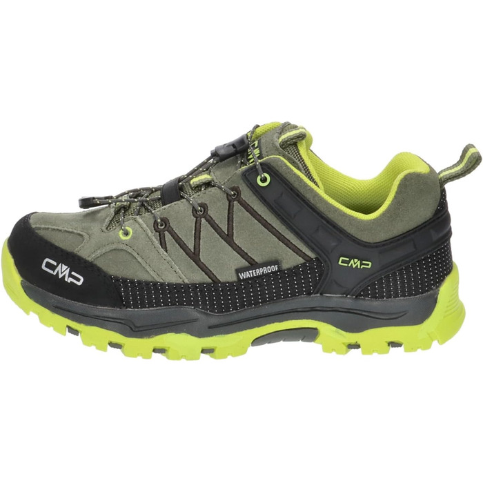 Дитячі трекінгові черевики CMP Rigel Low WP Kaki-Acido, 41