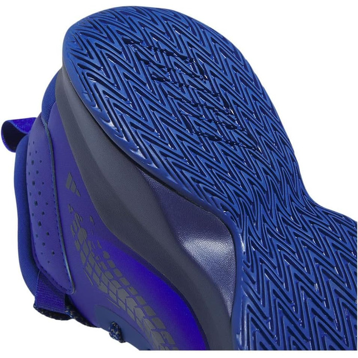 Кросівки баскетбольні adidas Cross Em Up 5 Wide для дітей та дорослих (38 EU, Team Royal Blue Silver Met Victory Blue)