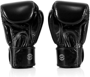 Боксерські рукавички Fairtex BGV1 ONE для муай-тай, 12 унцій, чорні