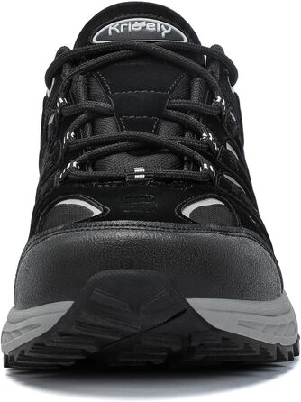 Черевики Kricely для трекінгу та хайкінгу: чоловічі туристичні черевики, спортивне взуття для гір, хайкінгу та трекінгу, чорний, 47 EU