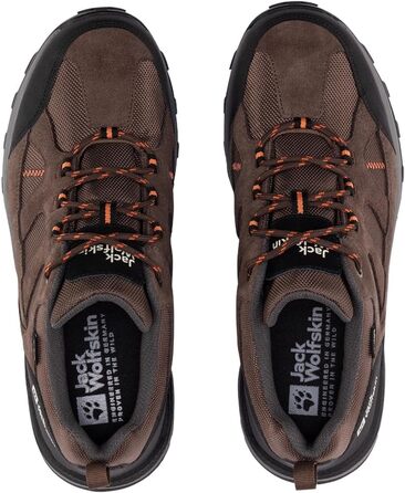 Чоловічі трекінгові черевики Jack Wolfskin Trail Hiker Texapore Low MW, розмір 42 EU, колір Bear