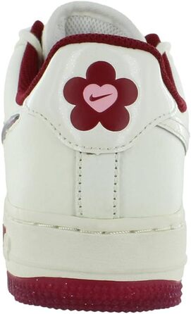 Кросівки Nike Air Force 1 для жінок, білі (36 EU), Sail Team Red