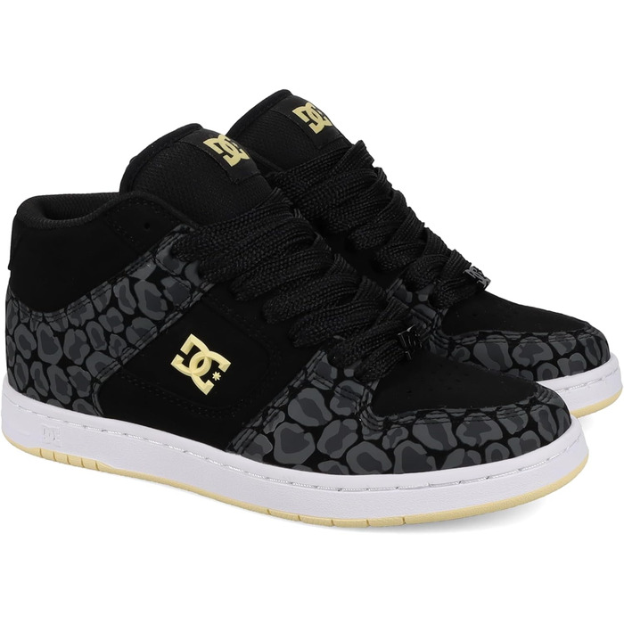 DC Shoes Manteca Mid - жіночі кросівки, чорно-білі, 40 EU